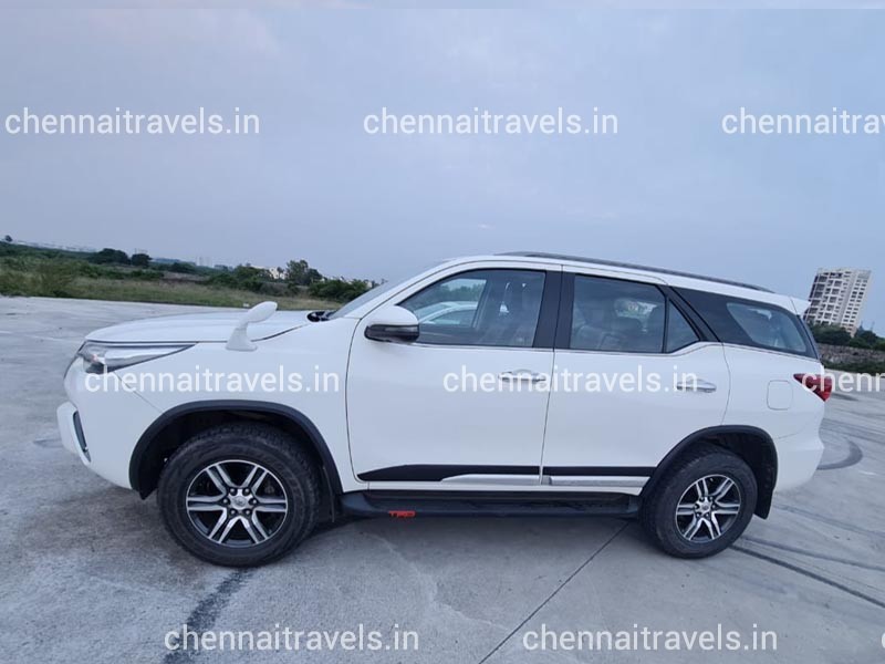 Toyota Fortuner Car Rental in Chennai