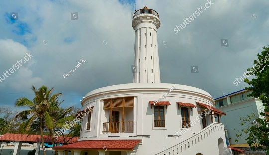 old french lighthouse Pondicherry old lighthouse