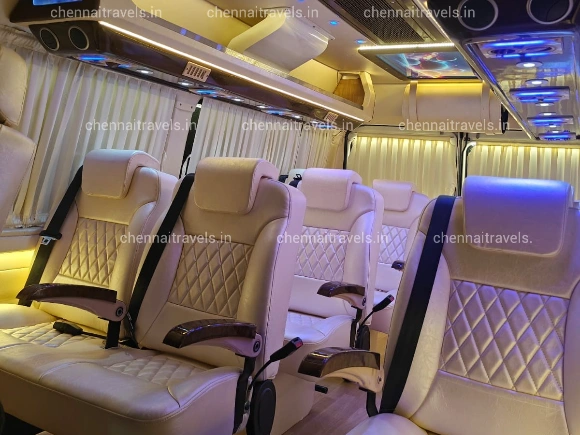 Tempo Traveller for Rent in Trichy