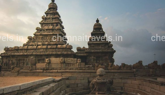 Seashore temple in mahabalipuram