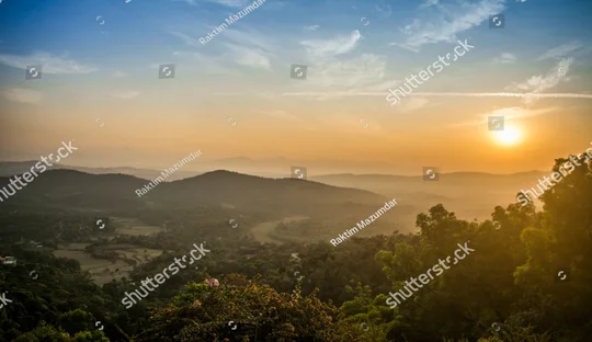 Raja seat sunset view Coorg Trip from Chennai