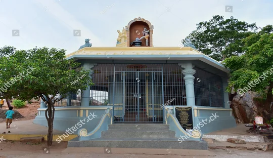 Bhakta Kannappa Hill in Kalahasti Bhakta Kannappa Temple in Kalahasti
