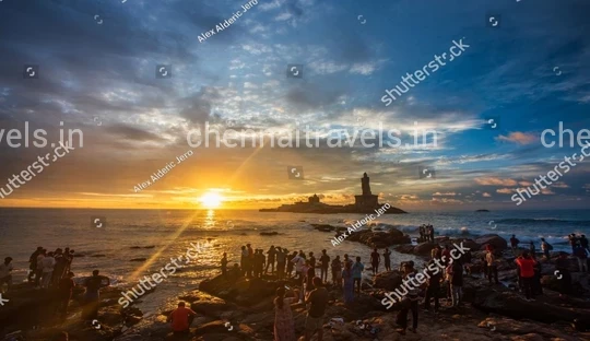Kanyakumari Sunrise View