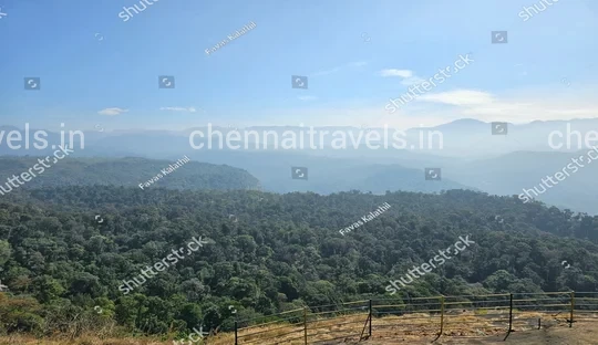 Valparai Hills Tour Package from Chennai