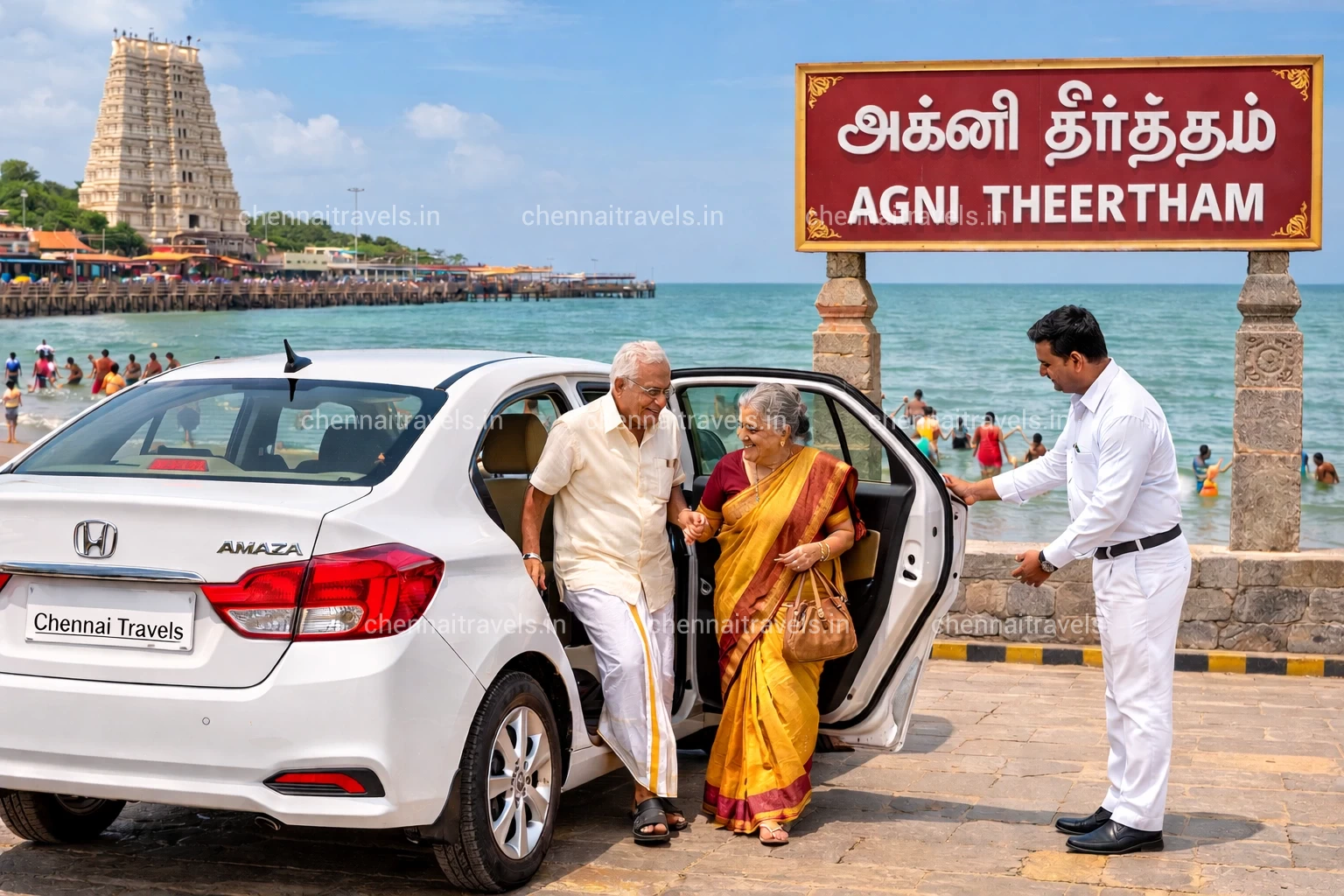Best Chennai to Rameshwaram Car Rental 