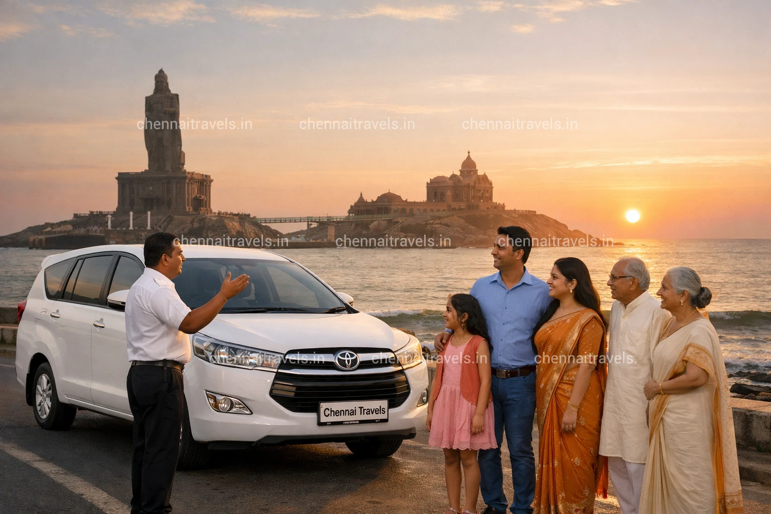 Best Madurai to Kanyakumari Car Rental