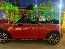 mini cooper convertible car rental in chennai